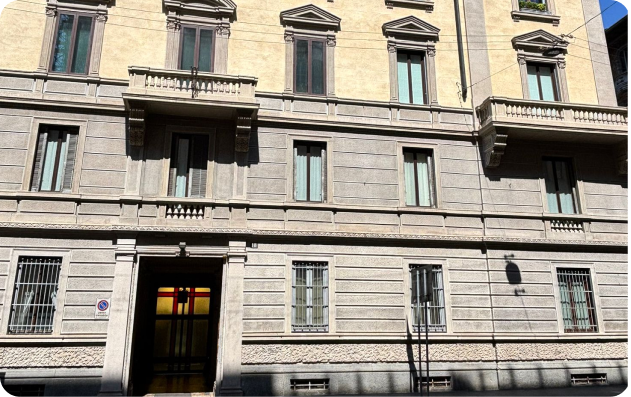 Vista esterna sede Milano Dan Costruzioni